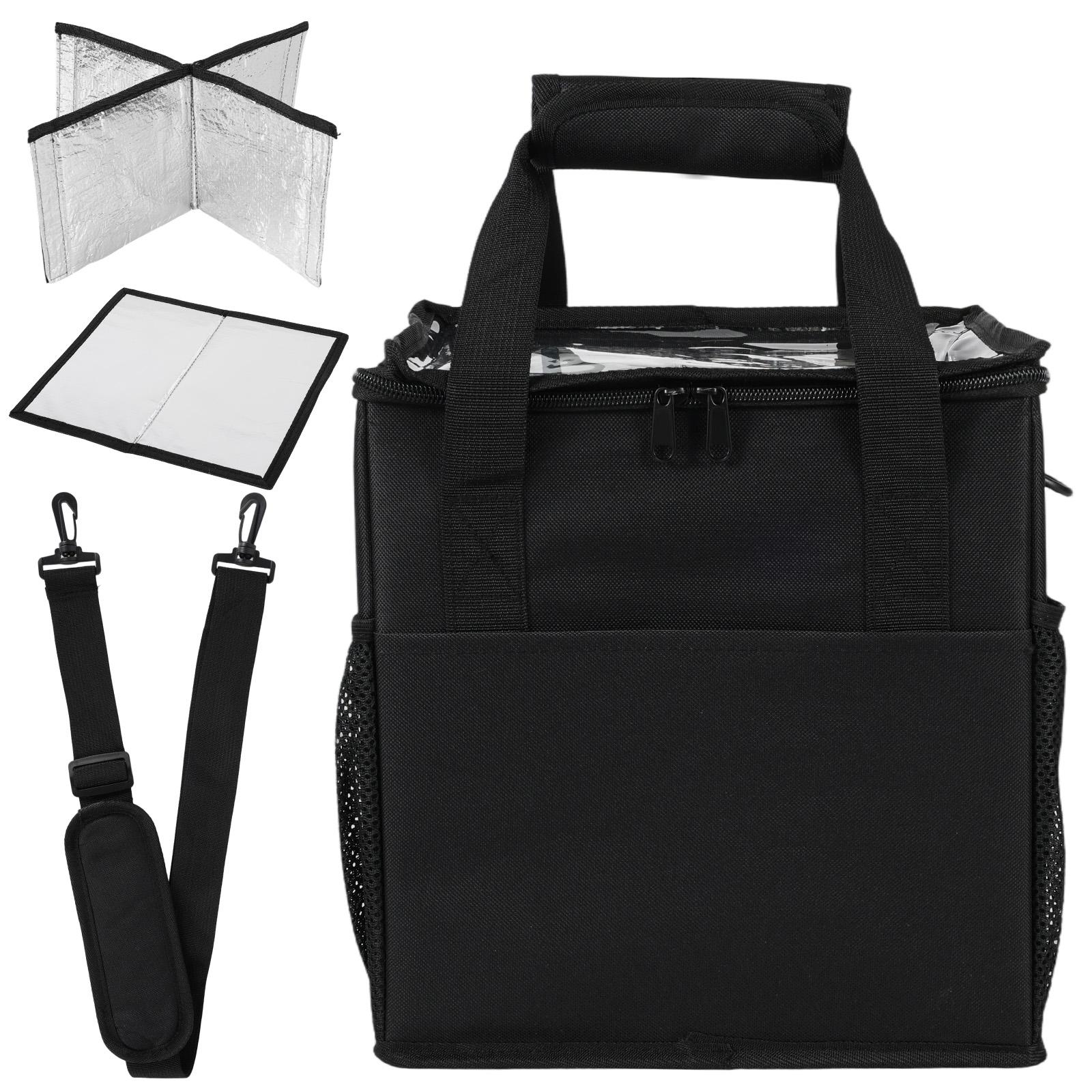 Reusable 4 Cups Drink Carrier for Delivery with Adjustable Dividers Insulated Drink Caddy Holder Bag with Multiple Pockets чёрный
Reusable 4 Cups Drink Carrier for Delivery with Adjustable Dividers Insulated Drink Caddy Holder Bag with Multiple Pockets чёрный