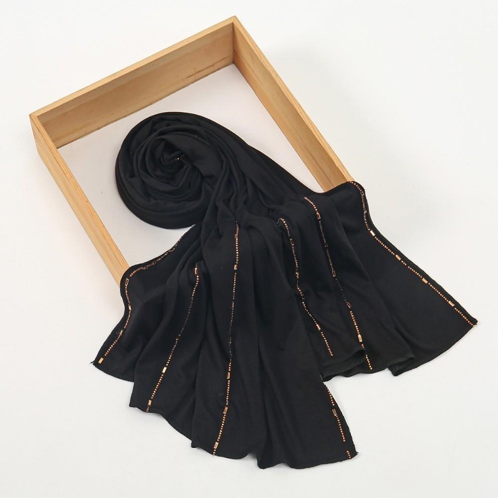 Soft Jersey Hijab Solid Color Long Muffler Headband Stretch Shawl Fashion Accessory чорний
Soft Jersey Hijab Solid Color Long Muffler Headband Stretch Shawl Fashion Accessory чорний