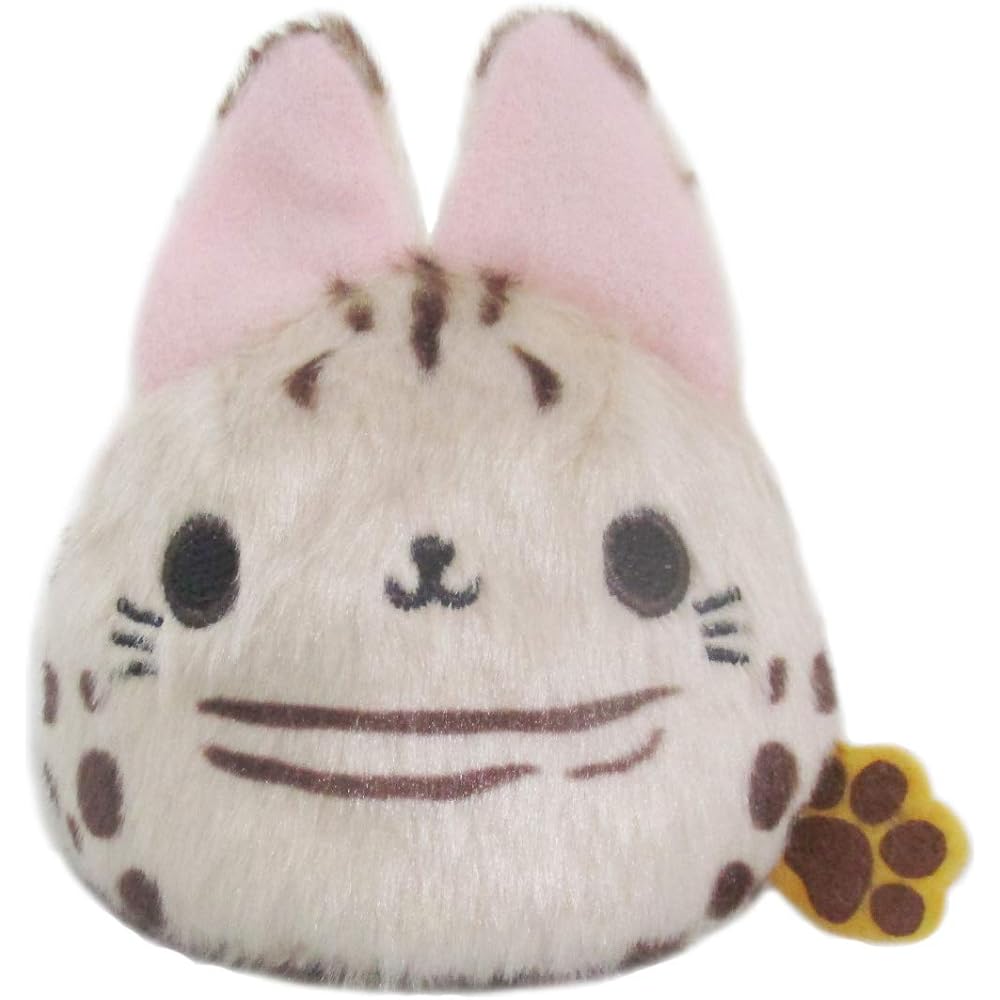 Sanei Boeki Original Plush Toy Serval Cat 7.5x6x7cm Animal
Sanei Boeki Original Plush Toy Serval Cat 7.5x6x7cm Animal