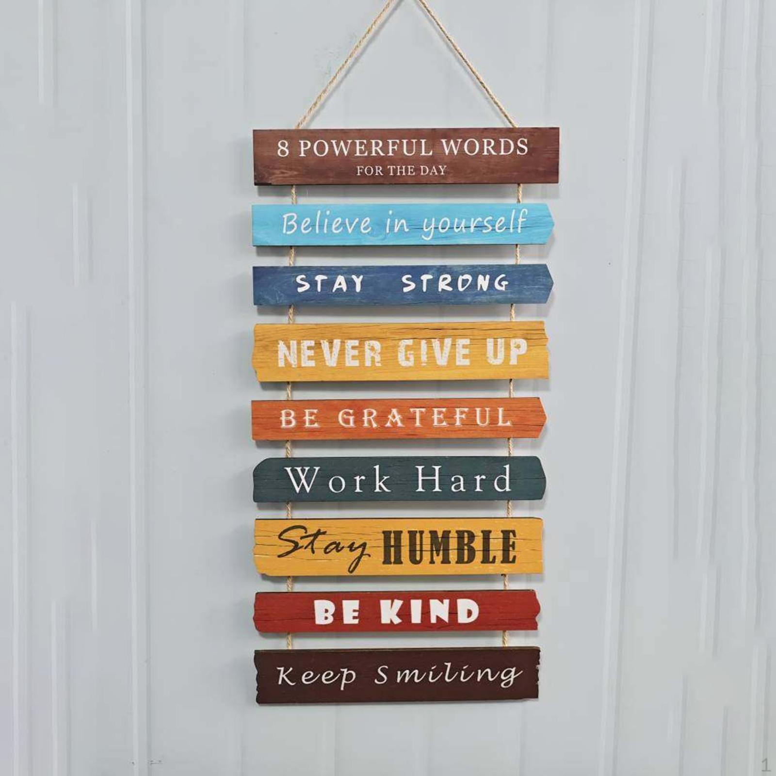 Дерев яна підвісна табличка зі сказаннями Фермерський Рустикальний Компактна Настінна Плакета Надихаюче Мистецтво
Дерев яна підвісна табличка зі сказаннями Фермерський Рустикальний Компактна Настінна Плакета Надихаюче Мистецтво