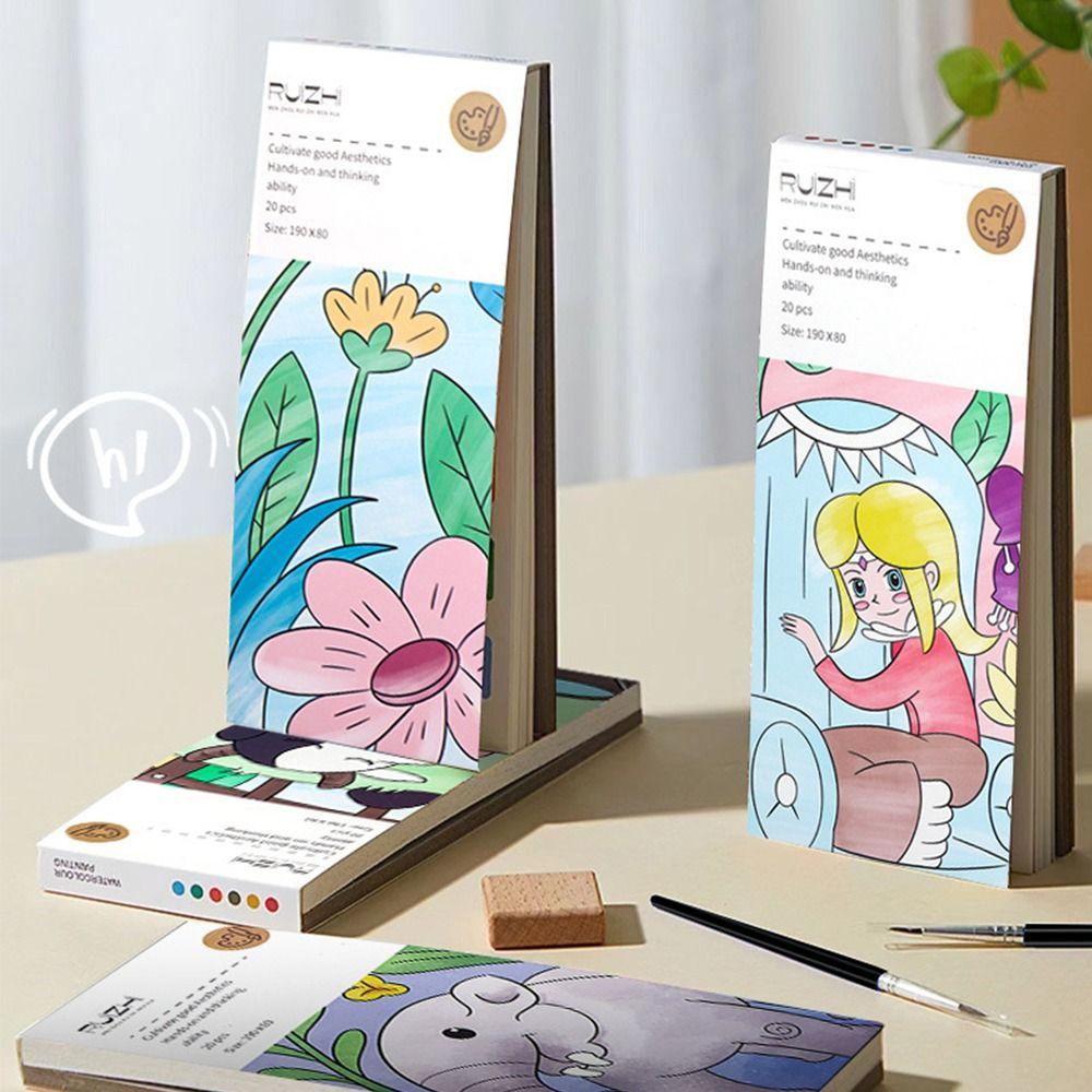 Roll Animals Children Painting Book Art Painting Supply Watercolor Painting Book Gouache Graffiti E
Roll Animals Children Painting Book Art Painting Supply Watercolor Painting Book Gouache Graffiti E