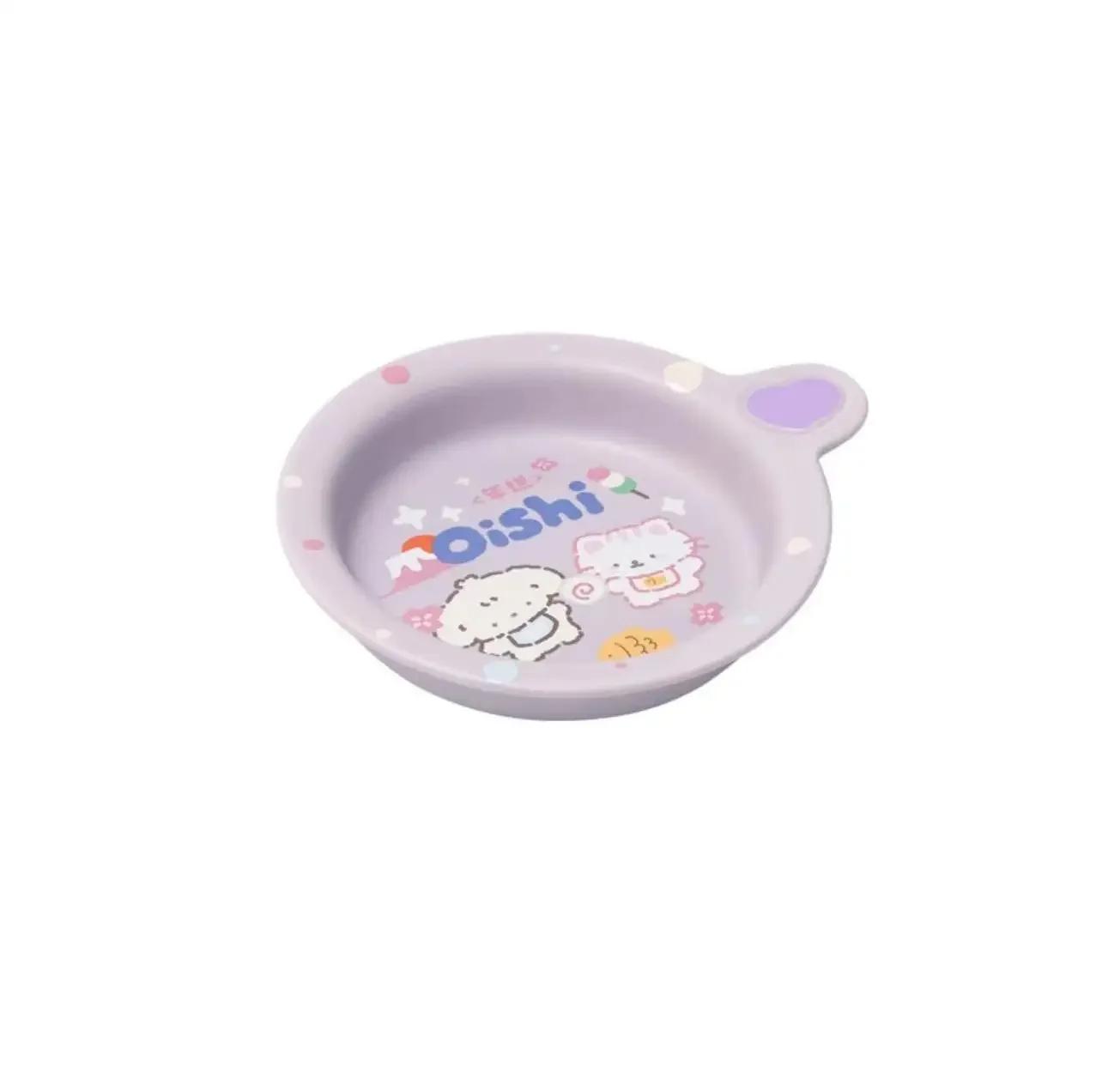 Креативная керамическая миска для еды с плоским дном, обеденная тарелка, против опрокидывания, предотвращает появление черных подбородков у кошек и собак. фиолетовый
Креативная керамическая миска для еды с плоским дном, обеденная тарелка, против опрокидывания, предотвращает появление черных подбородков у кошек и собак. фиолетовый