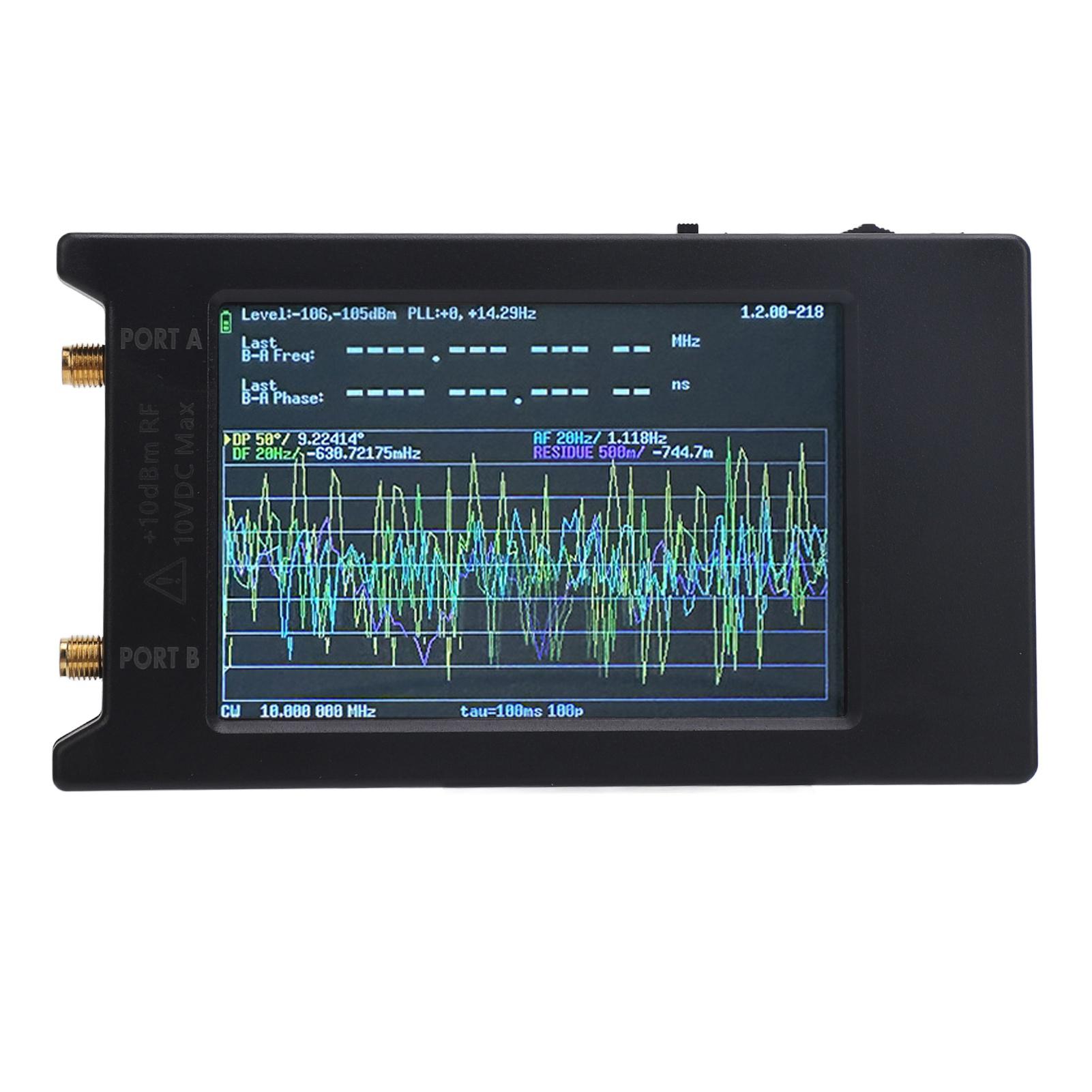 Портативний аналізатор фази та частоти Чутливий 4-дюймовий сенсорний екран 1 МГц до 290 МГц для апаратного генератора
Портативний аналізатор фази та частоти Чутливий 4-дюймовий сенсорний екран 1 МГц до 290 МГц для апаратного генератора