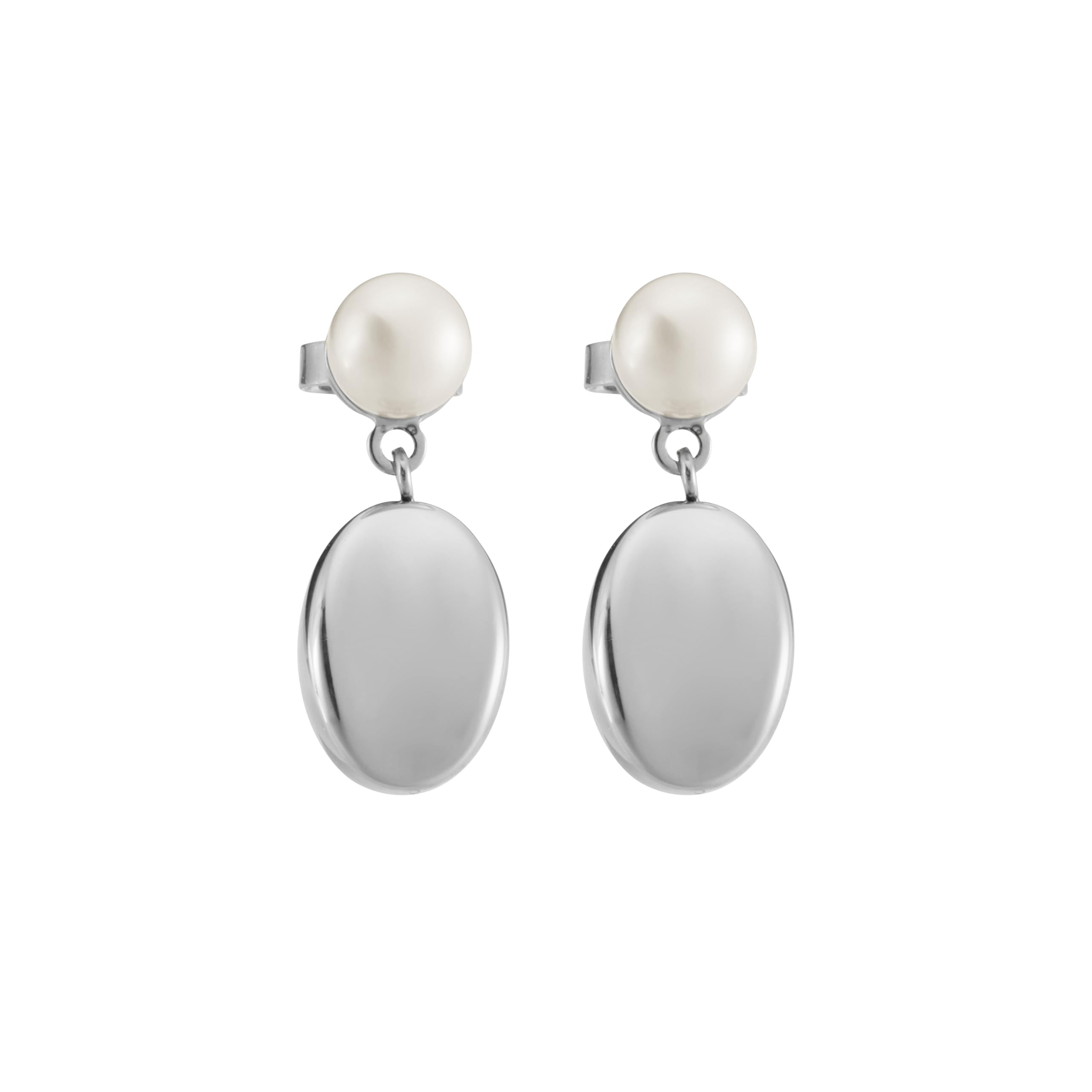 Skagen Women s Agnethe Pearl White Freshwater Pearl and Pebble Drop Earrings, SKJ1835040
Skagen Women s Agnethe Pearl White Freshwater Pearl and Pebble Drop Earrings, SKJ1835040