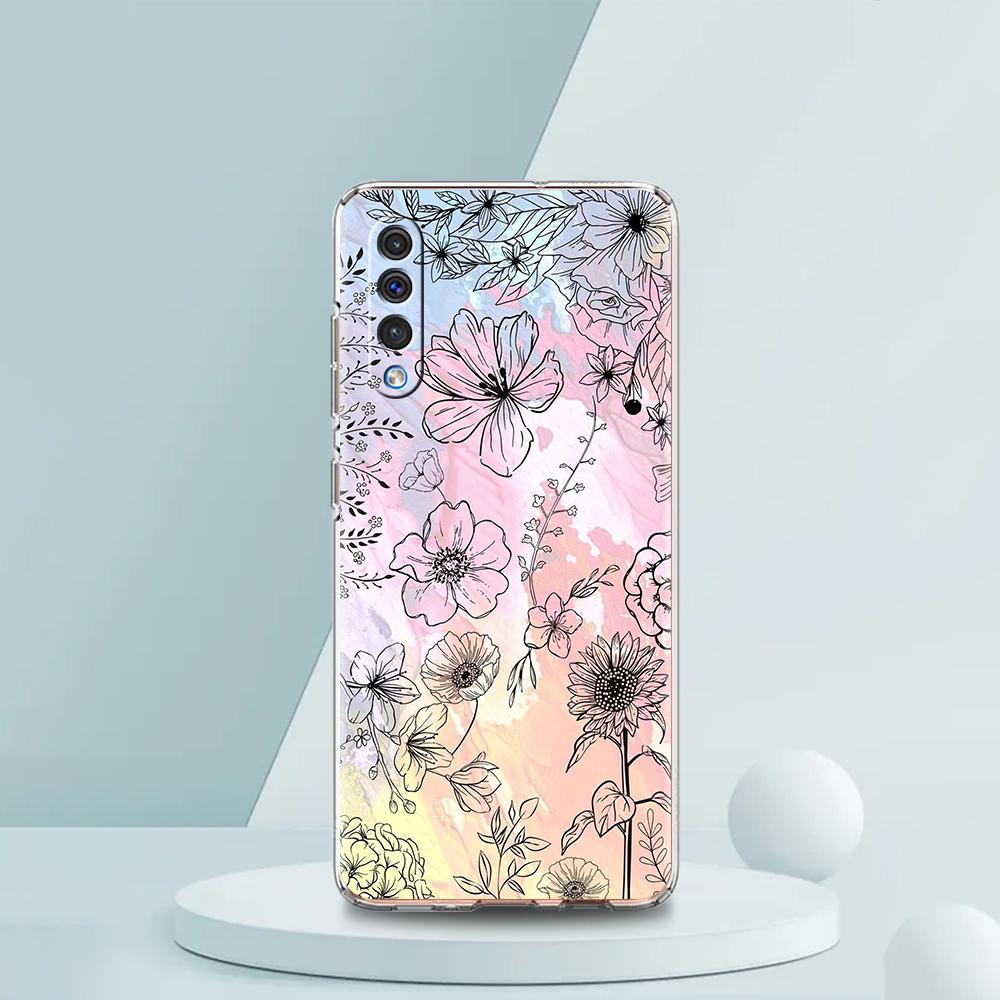 Прозрачный чехол для телефона для Samsung Galaxy A16 A14 A12 A22 A24 A42 A02 A03S A06 A20 A30 A40 Мягкий чехол из ТПУ Линия Цветочный узор for Samsung A10
Прозрачный чехол для телефона для Samsung Galaxy A16 A14 A12 A22 A24 A42 A02 A03S A06 A20 A30 A40 Мягкий чехол из ТПУ Линия Цветочный узор for Samsung A10