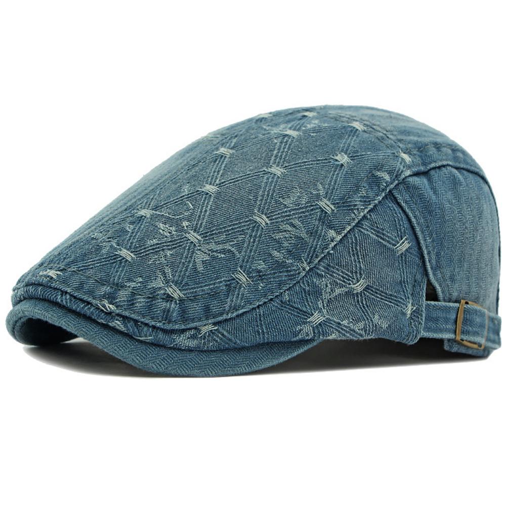 HT4728 Men Beret Women New Spring Summer Washed Denim Cap Artist Painter Beret Hat Adjustable Ivy Flat Cap Male Female Beret Cap 55-60cm Adjustable темно-синього кольору
HT4728 Men Beret Women New Spring Summer Washed Denim Cap Artist Painter Beret Hat Adjustable Ivy Flat Cap Male Female Beret Cap 55-60cm Adjustable темно-синього кольору
