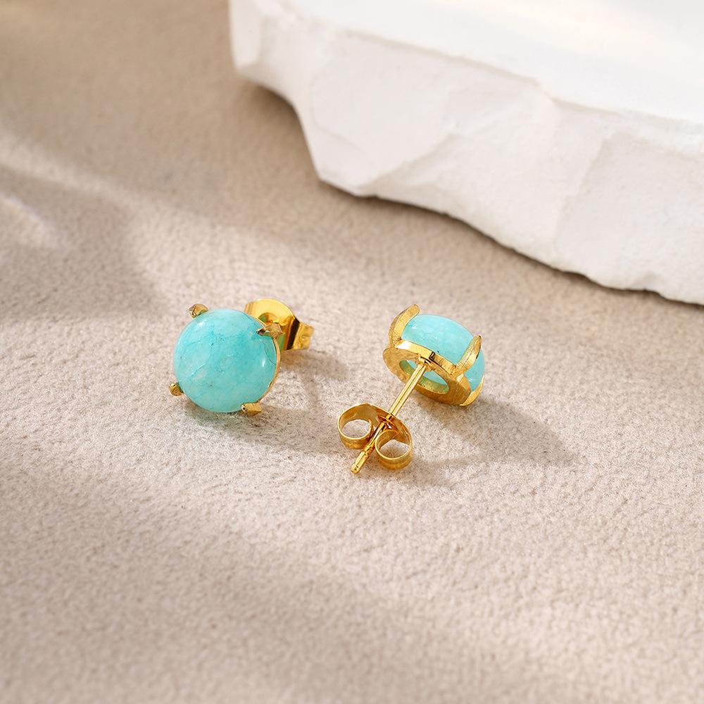 1 Pair Stainless steel small stud earrings Dopamine style earrings Women s earrings
1 Pair Stainless steel small stud earrings Dopamine style earrings Women s earrings