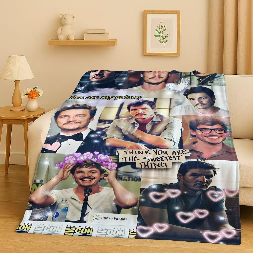3D Pedro Pascal Handsome Actor Flannel Blanket,Ultra Soft Warm Plush Throw for Home Bedroom Bed Sofa Cover Kids Picnic Gift 75x90cm
3D Pedro Pascal Handsome Actor Flannel Blanket,Ultra Soft Warm Plush Throw for Home Bedroom Bed Sofa Cover Kids Picnic Gift 75x90cm