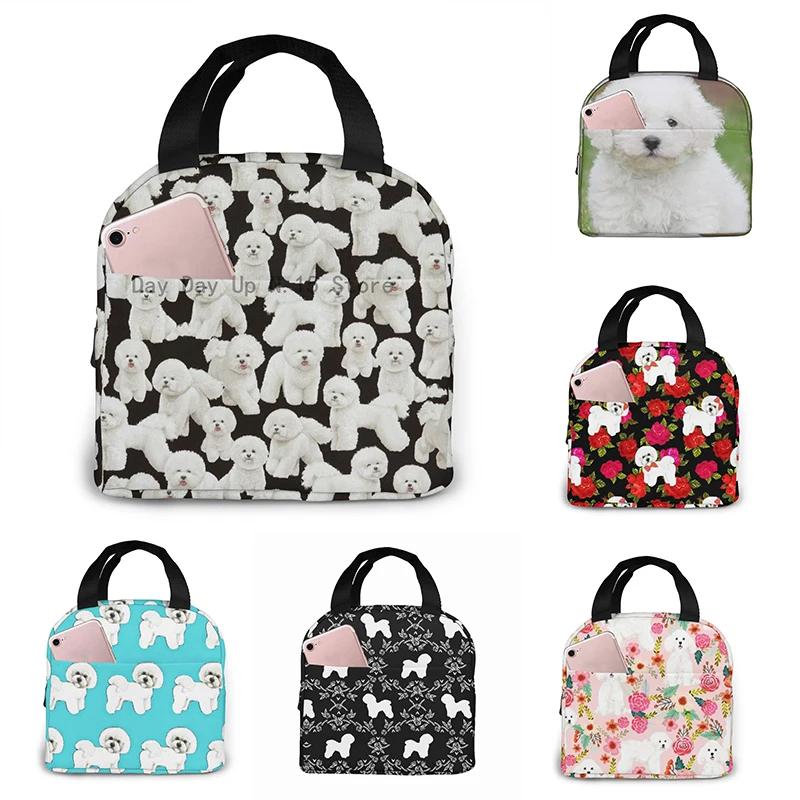 Bichon Frise Black Portable Insulated Lunch Bag For Women Men Cooler Tote Box For Travel Work 22x20x13CM хакі
Bichon Frise Black Portable Insulated Lunch Bag For Women Men Cooler Tote Box For Travel Work 22x20x13CM хакі