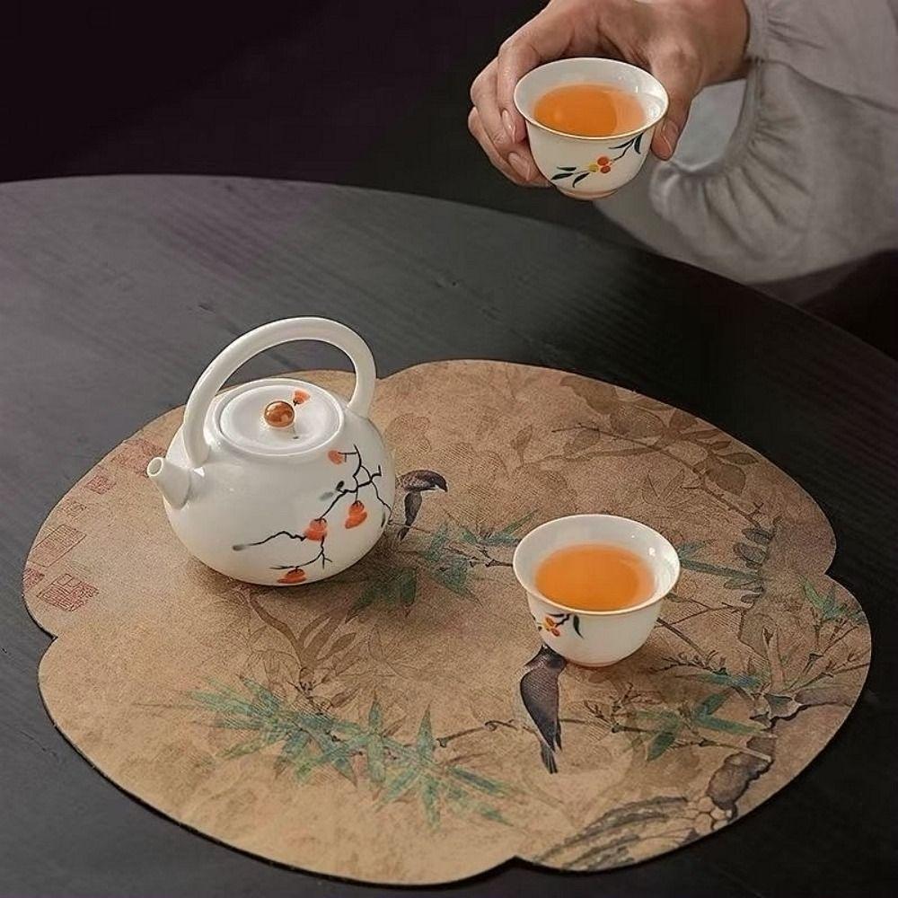 Bamboo Patterns Table Mat Heat Insulat Tableware Mat Elegant Chinese Style Tea Mat Home Style A
Bamboo Patterns Table Mat Heat Insulat Tableware Mat Elegant Chinese Style Tea Mat Home Style A