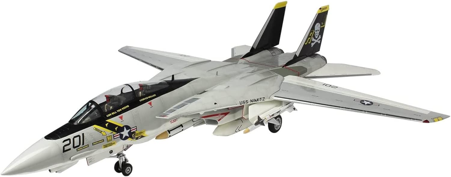 US Navy Tomcat Jolly Rogers Plastic Model Platts/Italeri 1/48 F-14A (70 s VF-1/VF-2/VF-84) TPA-1
US Navy Tomcat Jolly Rogers Plastic Model Platts/Italeri 1/48 F-14A (70 s VF-1/VF-2/VF-84) TPA-1