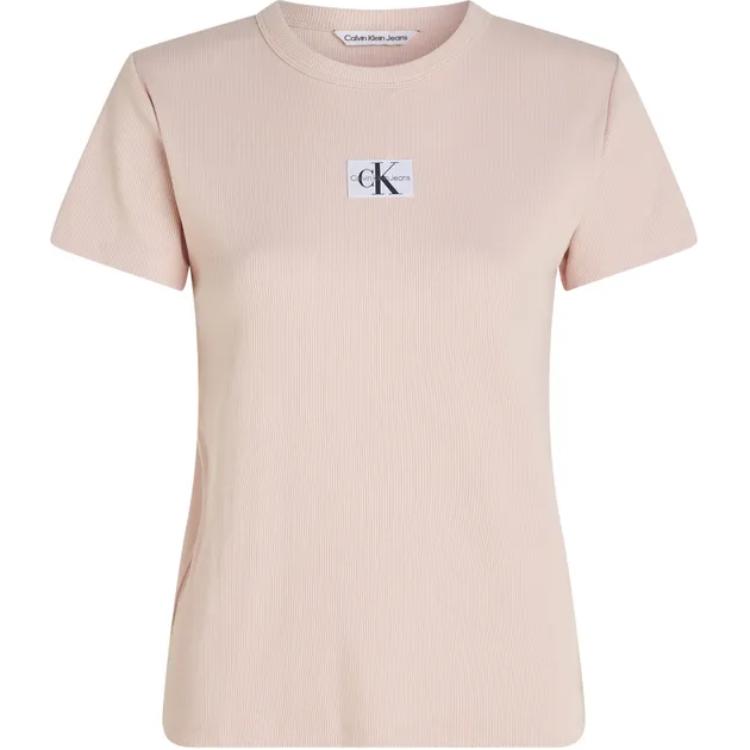 Calvin Klein Solid Color Pullover Round Neck Slim Fit Short Sleeve T-Shirt Women Tops Pink J20J223358-TF6
Calvin Klein Solid Color Pullover Round Neck Slim Fit Short Sleeve T-Shirt Women Tops Pink J20J223358-TF6