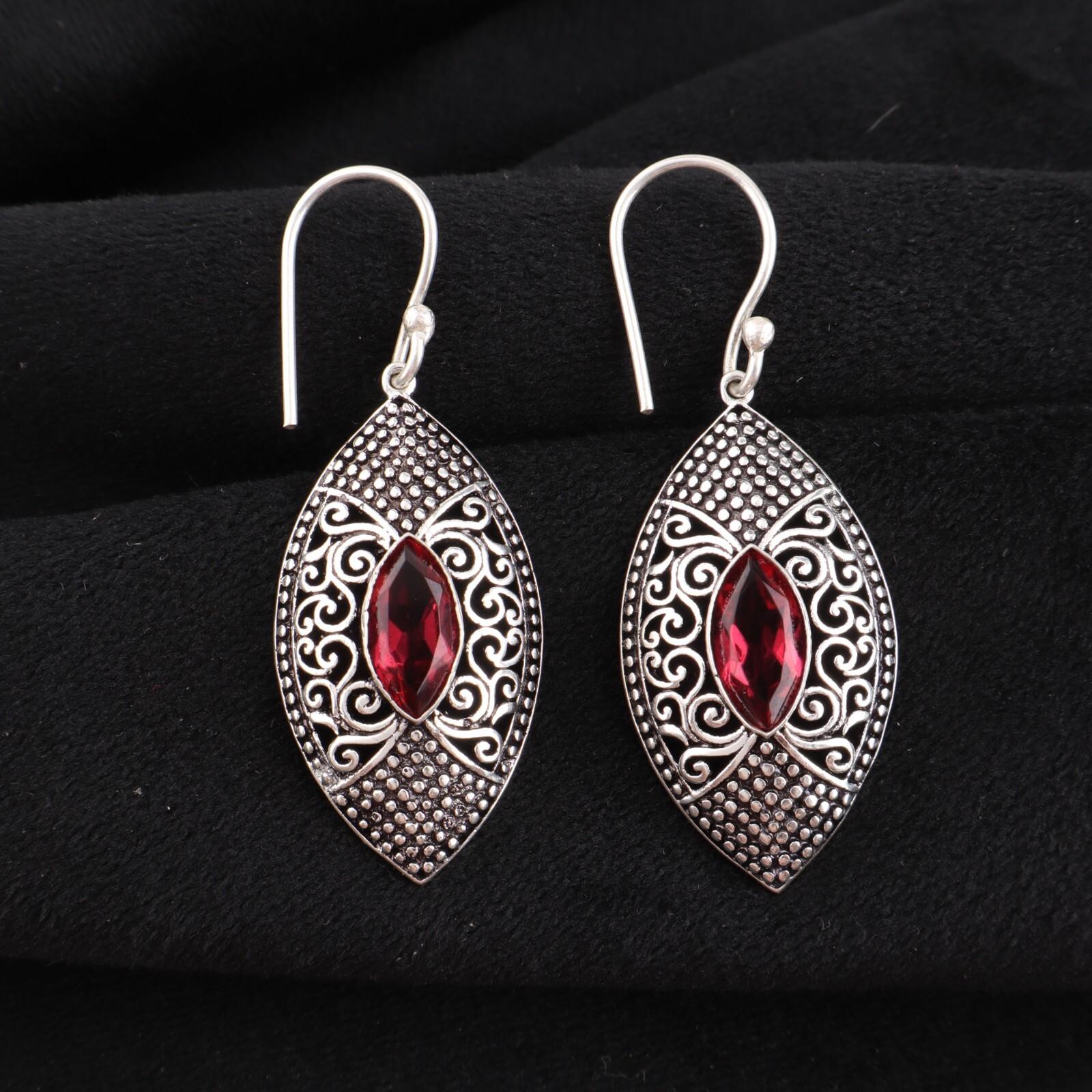 Pink Rubellite Gemstone 925 Sterling Silver Jewelry Drop/Dangle Earrings 2.15 CE-20-11
Pink Rubellite Gemstone 925 Sterling Silver Jewelry Drop/Dangle Earrings 2.15 CE-20-11