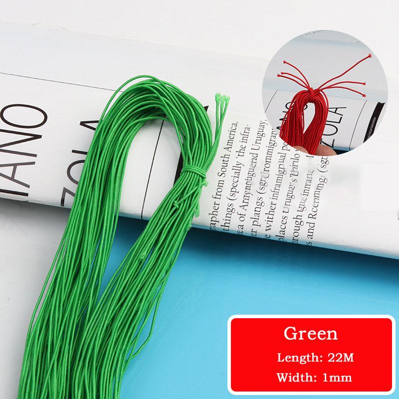 Length: 22m Thickness:1mm Multiple Colors High-Quality Round Elastic Rope Elastic Line for DIY Handmade Craft Sewing Accessories 1mm&22M белый
Length: 22m Thickness:1mm Multiple Colors High-Quality Round Elastic Rope Elastic Line for DIY Handmade Craft Sewing Accessories 1mm&22M белый