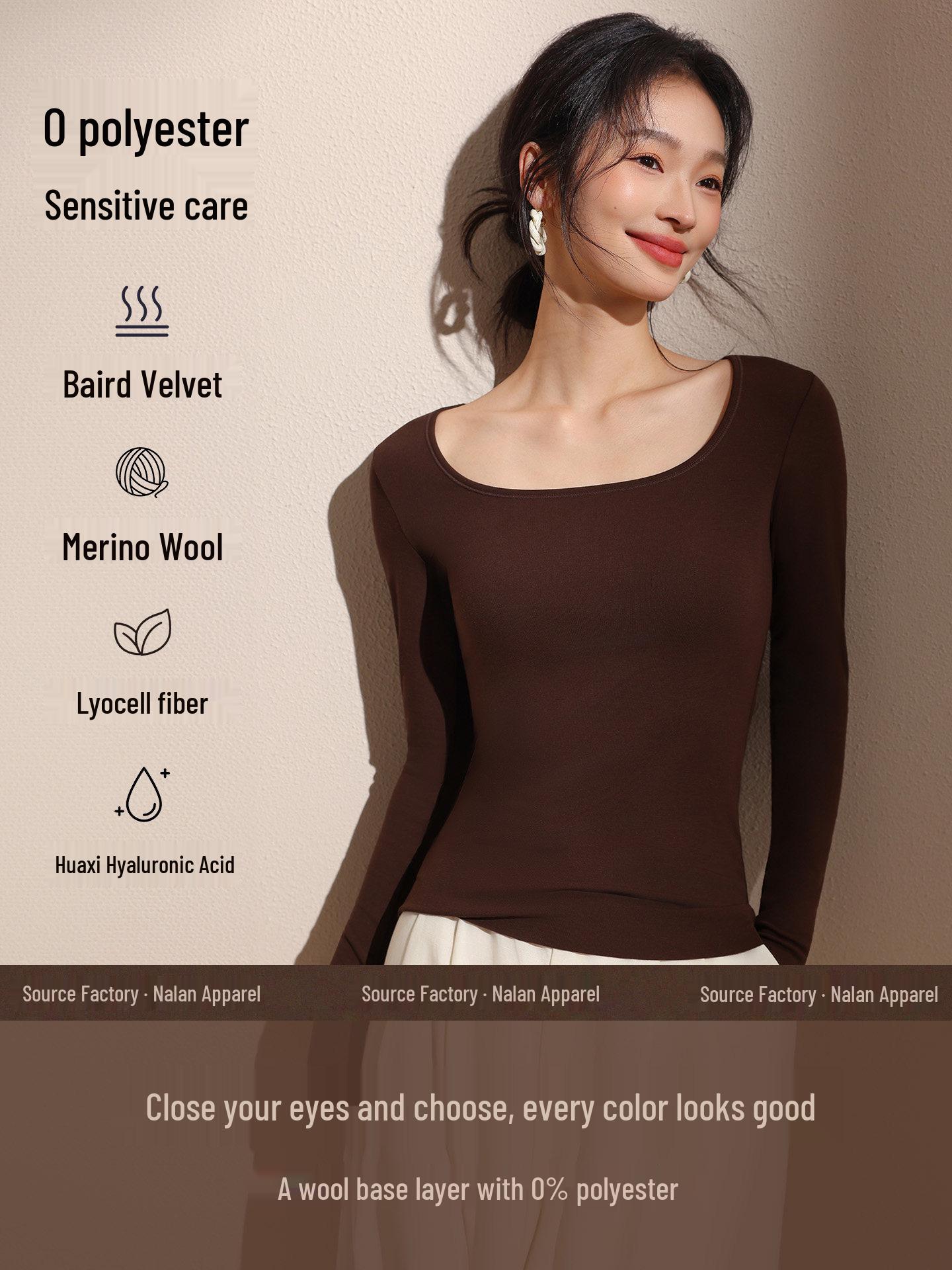 Women s Slim Fit German Fleece U-Neck Base Layer Top - Black, 2026 Autumn/Winter Collection 2XL (130-150 Jin)
Women s Slim Fit German Fleece U-Neck Base Layer Top - Black, 2026 Autumn/Winter Collection 2XL (130-150 Jin)