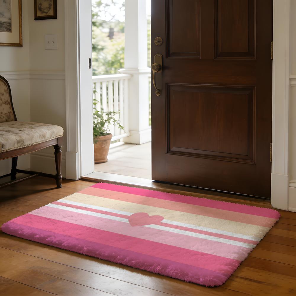Floor Mat Soft Flannel Rug Non-Slip Absorbent Mat for Bathroom Bedroom Home Decor Hot F-Femme L-Lesbian 50x80cm
Floor Mat Soft Flannel Rug Non-Slip Absorbent Mat for Bathroom Bedroom Home Decor Hot F-Femme L-Lesbian 50x80cm