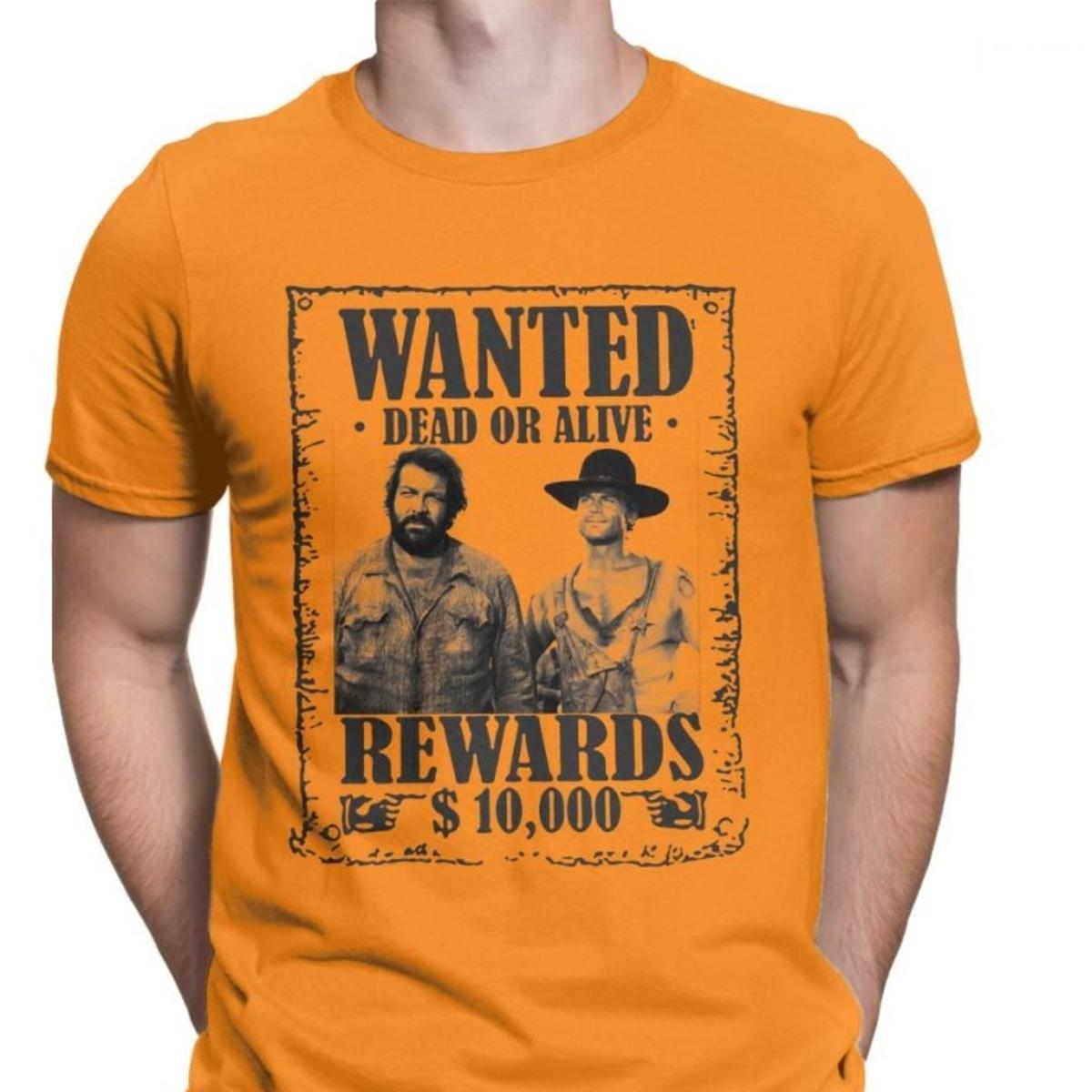 Bud Spencer Terence Hill Wanted Lo Chimavano Epic Movie T Shirt Men Graphic Vintage T Shirt Premium Cotton Tshirts 2XL
Bud Spencer Terence Hill Wanted Lo Chimavano Epic Movie T Shirt Men Graphic Vintage T Shirt Premium Cotton Tshirts 2XL