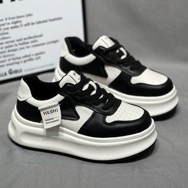 Garoa Muffin Thick-Soled Leather White Shoes Women s Early Spring Style Small Height Increasing Casual Sneakers Shoes
Garoa Muffin Thick-Soled Leather White Shoes Women s Early Spring Style Small Height Increasing Casual Sneakers Shoes