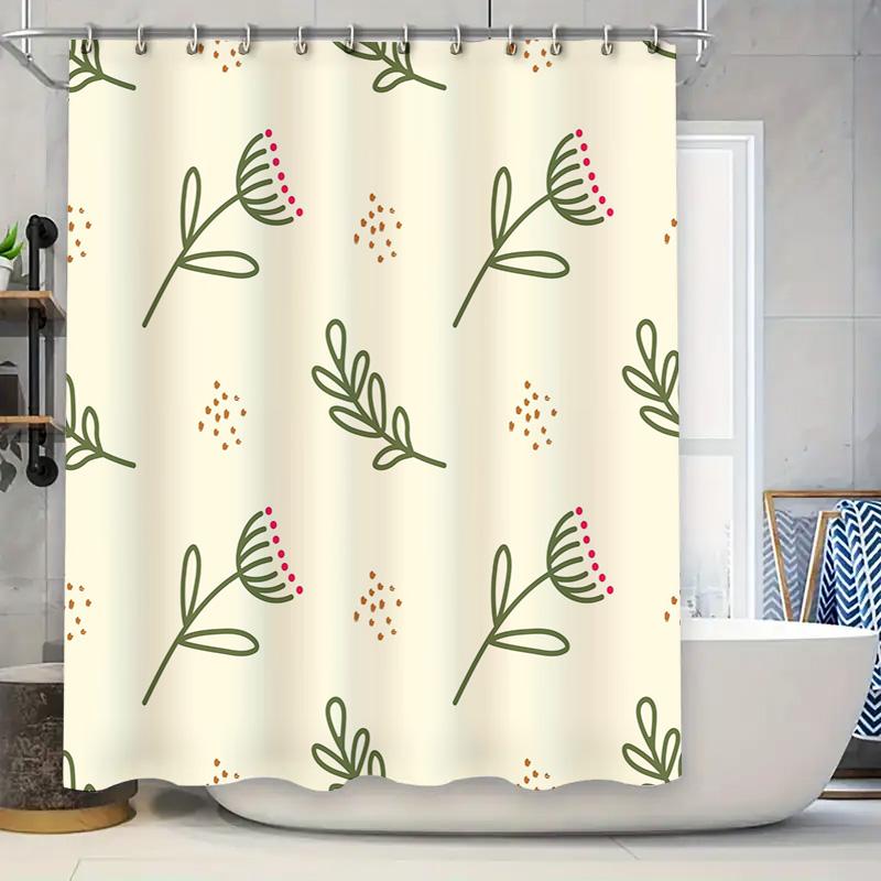 Современный цветочный набор шторки для душа для ванной комнаты, декоративная водонепроницаемая печать, домашний коврик для ванной, кремовый цвет с зелеными ветвями и красным 90x180cm
Современный цветочный набор шторки для душа для ванной комнаты, декоративная водонепроницаемая печать, домашний коврик для ванной, кремовый цвет с зелеными ветвями и красным 90x180cm