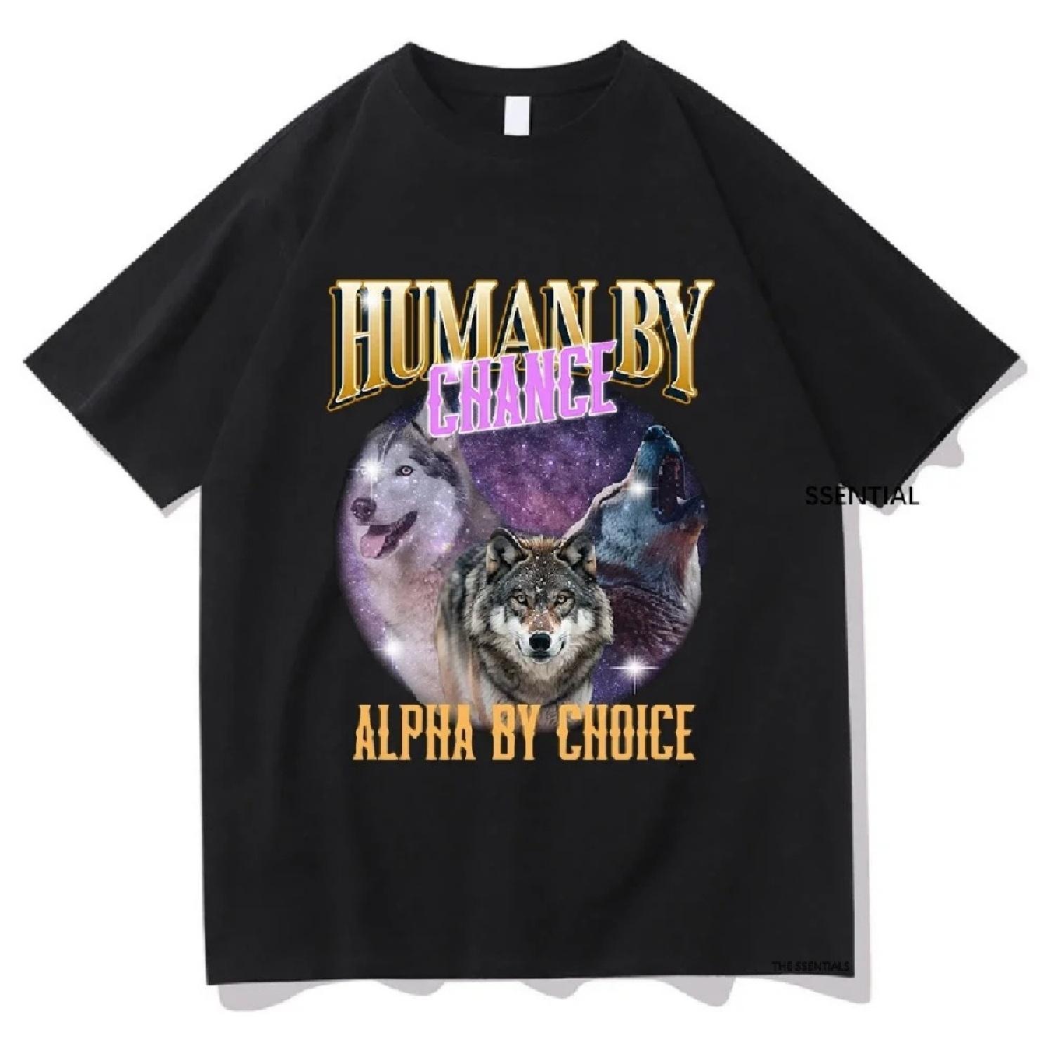 Human By Chance Alpha By Choice Alpha Wolf Tshirt Funny MenWomen Clothing Harajuku T-shirt Unisex Tops Graphic T Shirts XXXXXL чорний
Human By Chance Alpha By Choice Alpha Wolf Tshirt Funny MenWomen Clothing Harajuku T-shirt Unisex Tops Graphic T Shirts XXXXXL чорний
