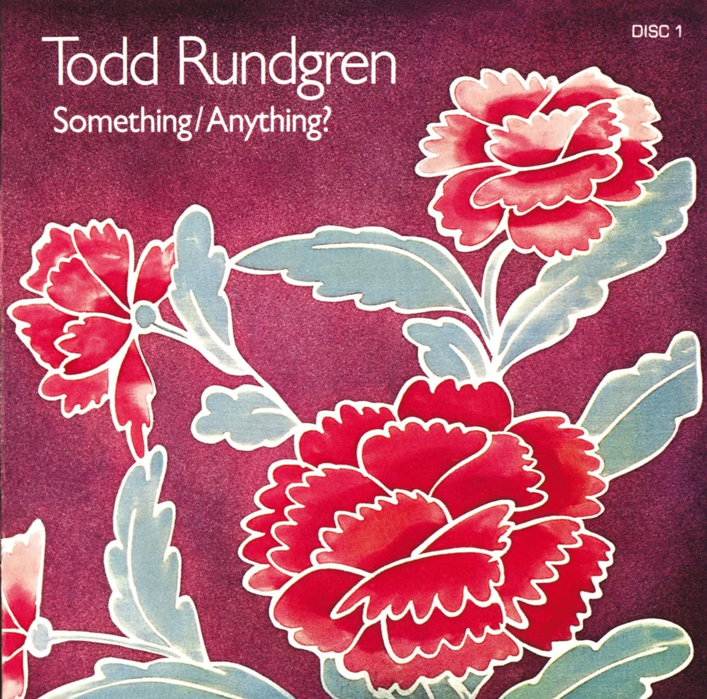 CD TODD RUNDGREN - Something / Anything R2DD71107 Rhino Records 1987 US Rock Used
CD TODD RUNDGREN - Something / Anything R2DD71107 Rhino Records 1987 US Rock Used