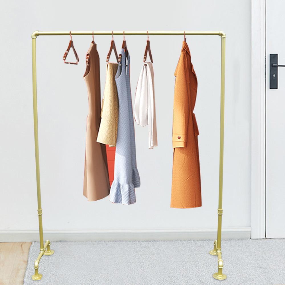 Gold Iron Industrial Pipe Clothing Rack Floor Garment Display Stand Clothes Hanger Organizer for Home Stores Office Height 150cm золотой
Gold Iron Industrial Pipe Clothing Rack Floor Garment Display Stand Clothes Hanger Organizer for Home Stores Office Height 150cm золотой