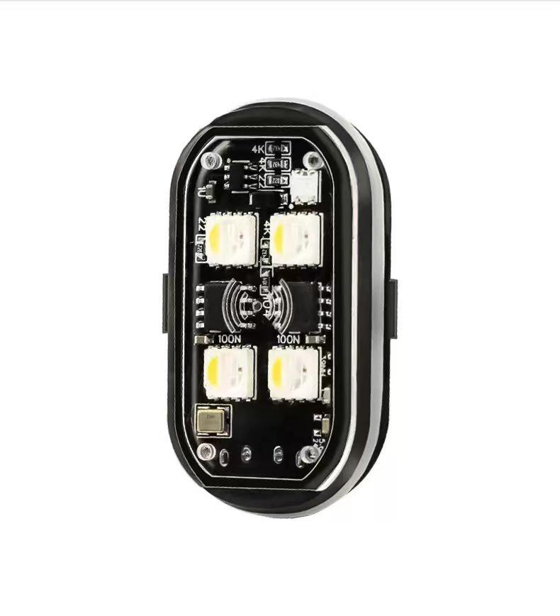 Universal Eight-Color Wireless Strobe Lights for Airplanes, Motorcycles, and Cars High Power 4 LED Airplane Light
Universal Eight-Color Wireless Strobe Lights for Airplanes, Motorcycles, and Cars High Power 4 LED Airplane Light
