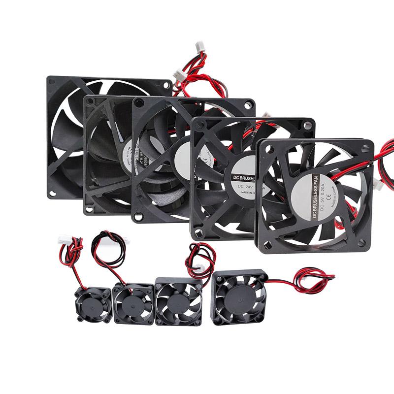 5Pcs DC Brushless Fans Computer Case Cooling CPU Fan 5V 12V 24V Sleeve Bearing 2 Lines 25/30/35/40/50/60/70/80*10mm 80/90*25mm 24V
5Pcs DC Brushless Fans Computer Case Cooling CPU Fan 5V 12V 24V Sleeve Bearing 2 Lines 25/30/35/40/50/60/70/80*10mm 80/90*25mm 24V