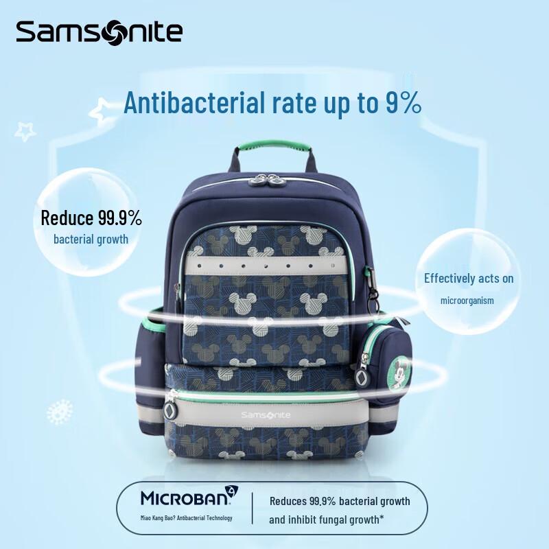 Samsonite Kids Mickey Navy Blue School Backpack
Samsonite Kids Mickey Navy Blue School Backpack