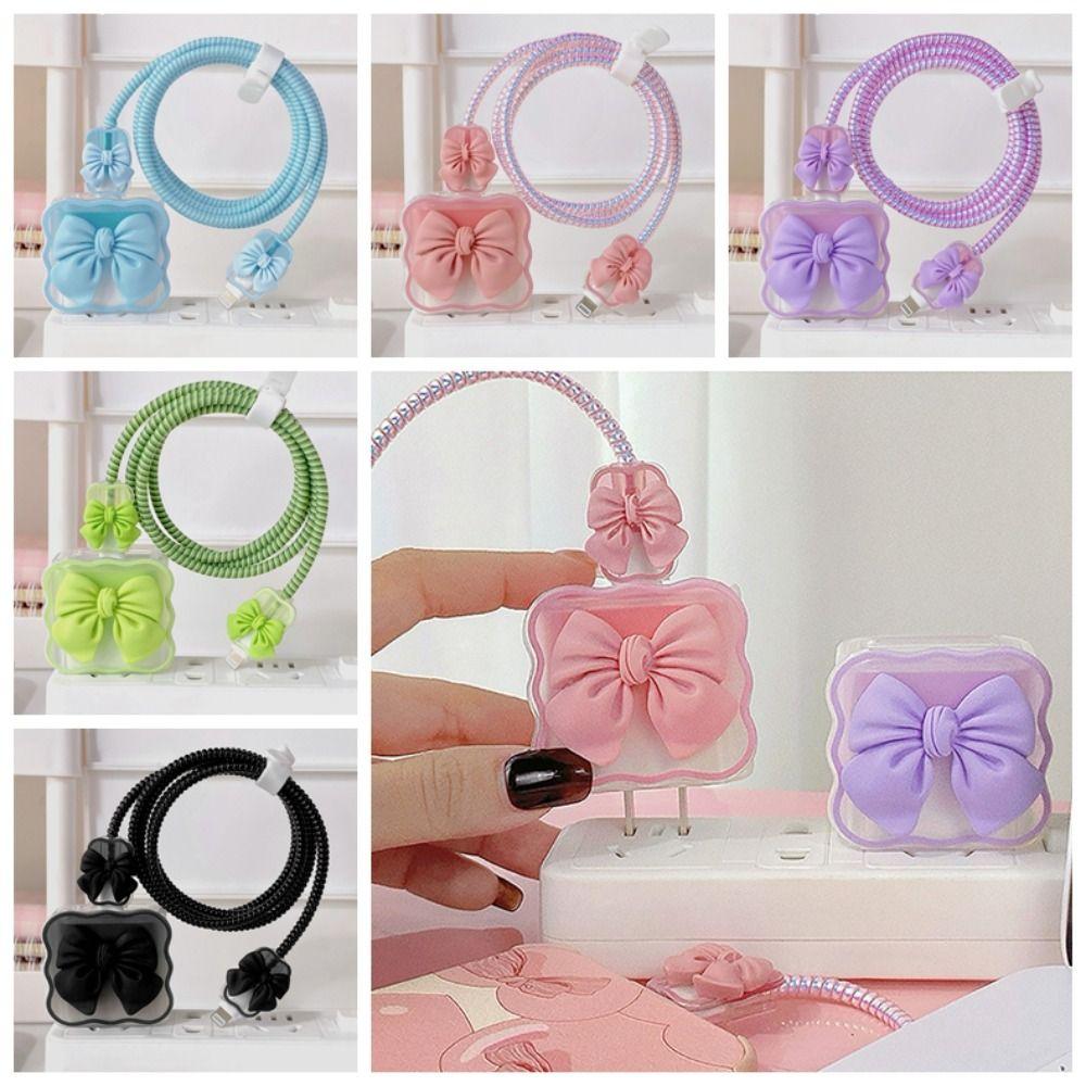 3D Bow Knot Зарядное устройство Защитная оболочка Мягкое зарядное устройство Защитный чехол для кабеля зарядного устройства
3D Bow Knot Зарядное устройство Защитная оболочка Мягкое зарядное устройство Защитный чехол для кабеля зарядного устройства