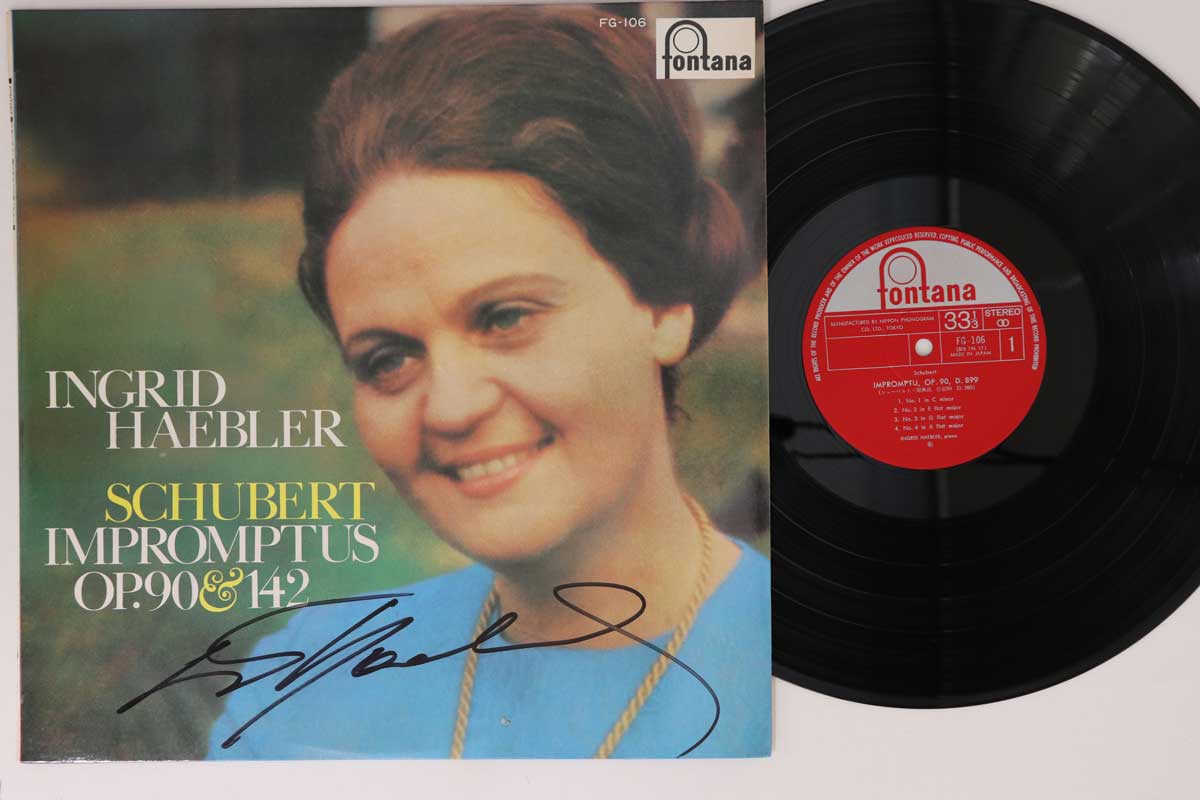 LP Record INGRID HAEBLER - Schubert: Impromptus, Op. 90 & 142 FG106 FONTANA 1973 Japan Classical Used
LP Record INGRID HAEBLER - Schubert: Impromptus, Op. 90 & 142 FG106 FONTANA 1973 Japan Classical Used