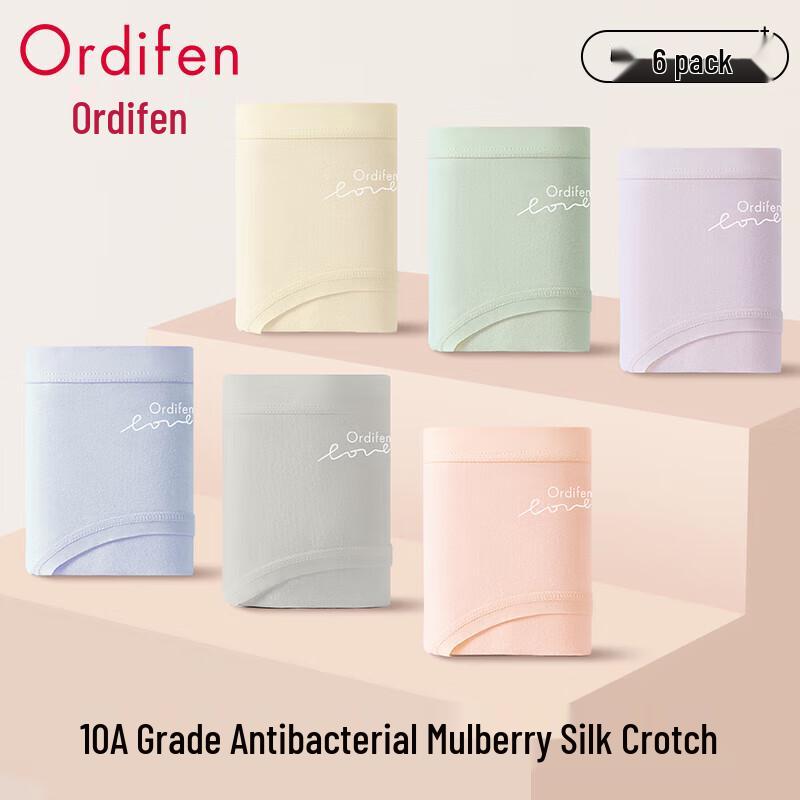 Audifen Women s Pure Cotton Mid-Waist Silk Crotch Briefs (6-Pack) XL
Audifen Women s Pure Cotton Mid-Waist Silk Crotch Briefs (6-Pack) XL