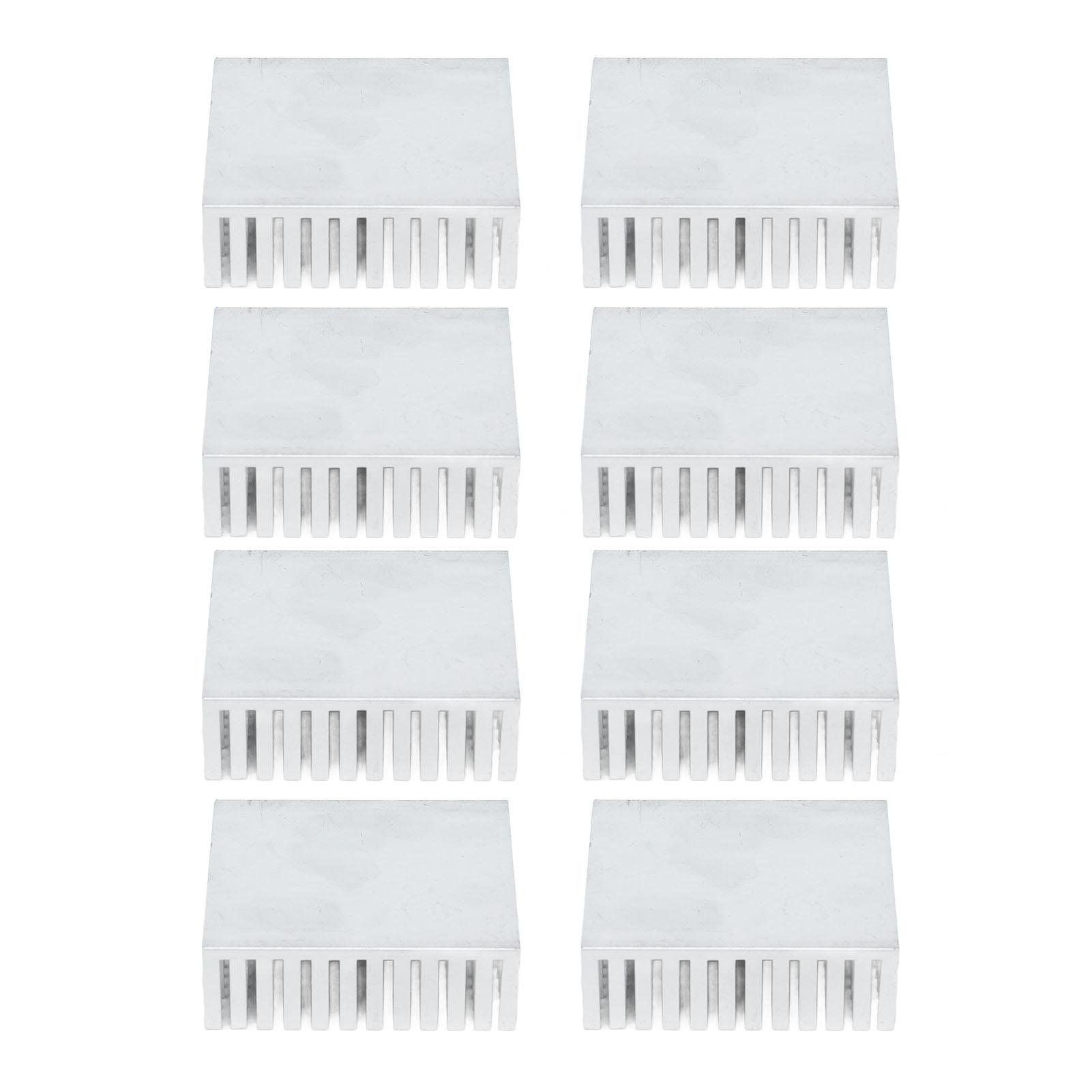 8Pcs Heat Sink Cooling Heatsink Cooler Aluminium Alloy 50x50x15mm Accessory WhiteWithout Back
8Pcs Heat Sink Cooling Heatsink Cooler Aluminium Alloy 50x50x15mm Accessory WhiteWithout Back