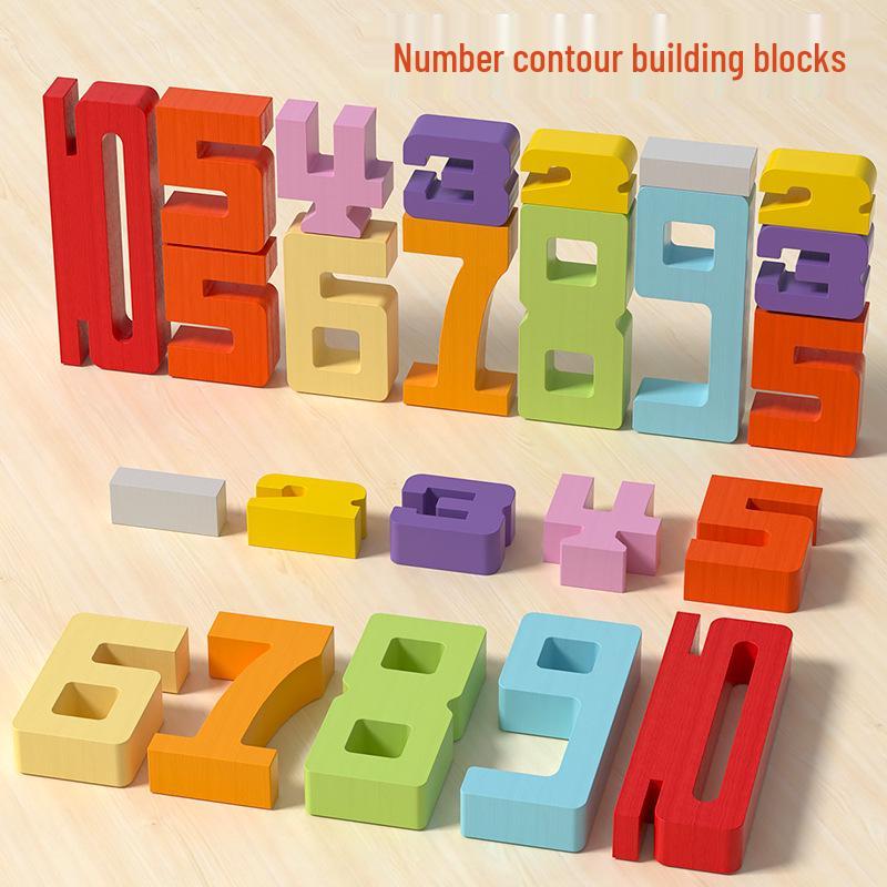 Kids Digital Cognitive Building Blocks: Large Wooden Math & Logic Toys for Early Education and Brain Training
Kids Digital Cognitive Building Blocks: Large Wooden Math & Logic Toys for Early Education and Brain Training