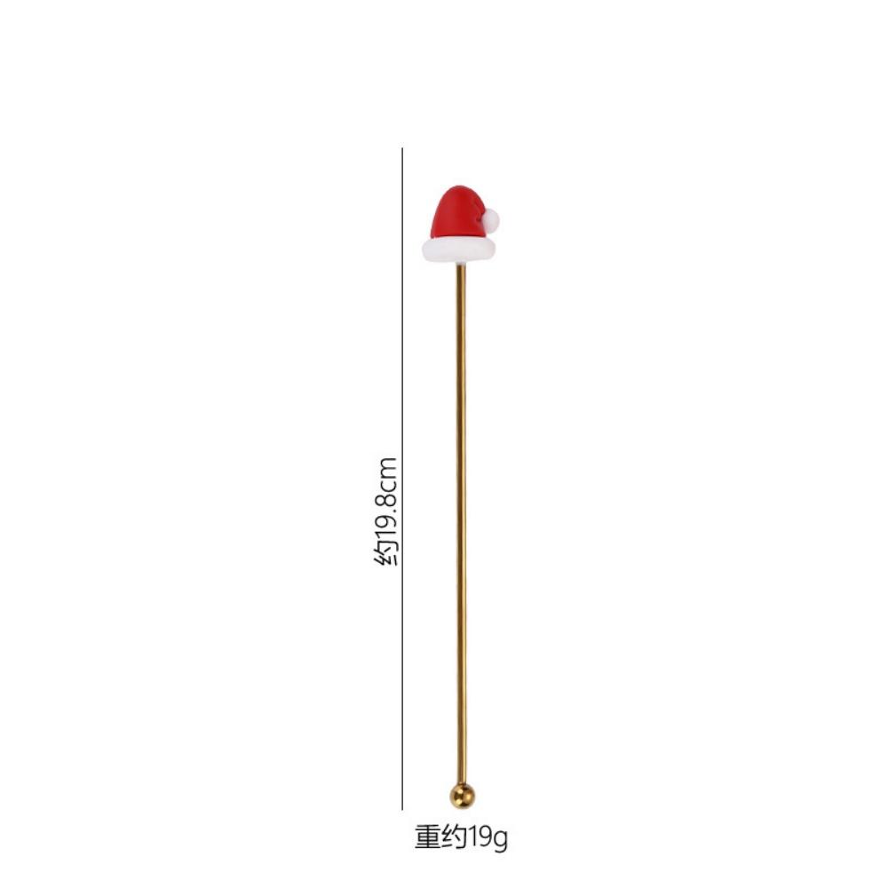 1Pcs Stainless Steel Stirring Sticks Christmas Decorative Drink Stirrers for Coffee Tea and Cocktail for Party and Bar Use
1Pcs Stainless Steel Stirring Sticks Christmas Decorative Drink Stirrers for Coffee Tea and Cocktail for Party and Bar Use