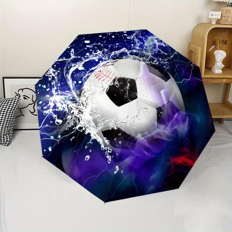 A Portable Folding Umbrella Designed for, Featuring a Football Style, Perfect for Travel And As a Decorative Holiday Gift. Iron&8K
A Portable Folding Umbrella Designed for, Featuring a Football Style, Perfect for Travel And As a Decorative Holiday Gift. Iron&8K
