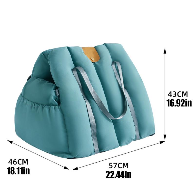 Portable Dog Car Seat Booster Soft-Sided Carrier Puppy Seat Pet Travel Bag Stable Doggie Seat for Cars
Portable Dog Car Seat Booster Soft-Sided Carrier Puppy Seat Pet Travel Bag Stable Doggie Seat for Cars