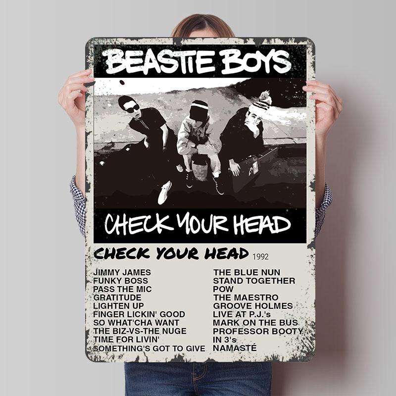Beastie Boys Check Your Head Album Metal Poster Customized Wall Art Retro Vintage Tinplate Signs for Home Decorations Wand Deko 7.9x11.8In(20x30cm)
Beastie Boys Check Your Head Album Metal Poster Customized Wall Art Retro Vintage Tinplate Signs for Home Decorations Wand Deko 7.9x11.8In(20x30cm)