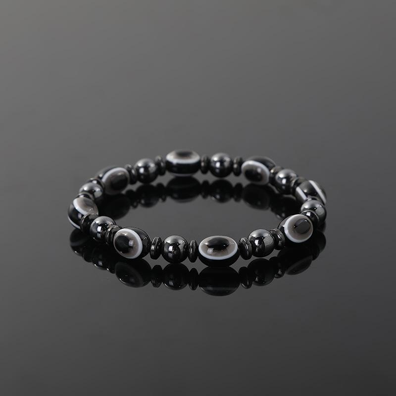 New Arrival Turkish Evil Eyes Bracelet Hematite Stone Therapy Health Care Magnetic Bangle Yoga Bracelets for Women Men Jewelry
New Arrival Turkish Evil Eyes Bracelet Hematite Stone Therapy Health Care Magnetic Bangle Yoga Bracelets for Women Men Jewelry