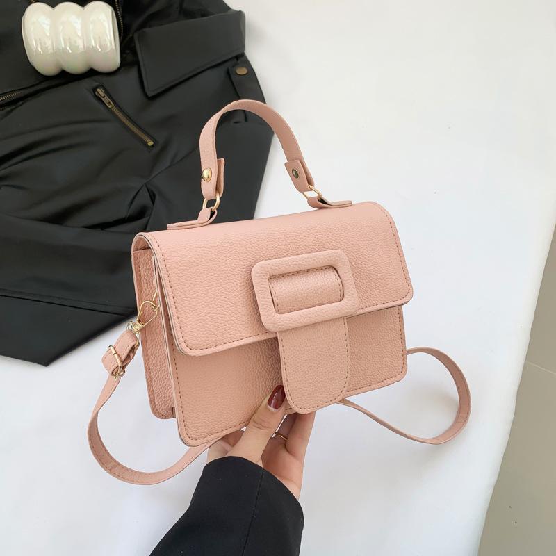 Fashion casual bag women s 2024 spring new Korean version simple women s shoulder handbag, crossbody bag, small square bag рожевий
Fashion casual bag women s 2024 spring new Korean version simple women s shoulder handbag, crossbody bag, small square bag рожевий