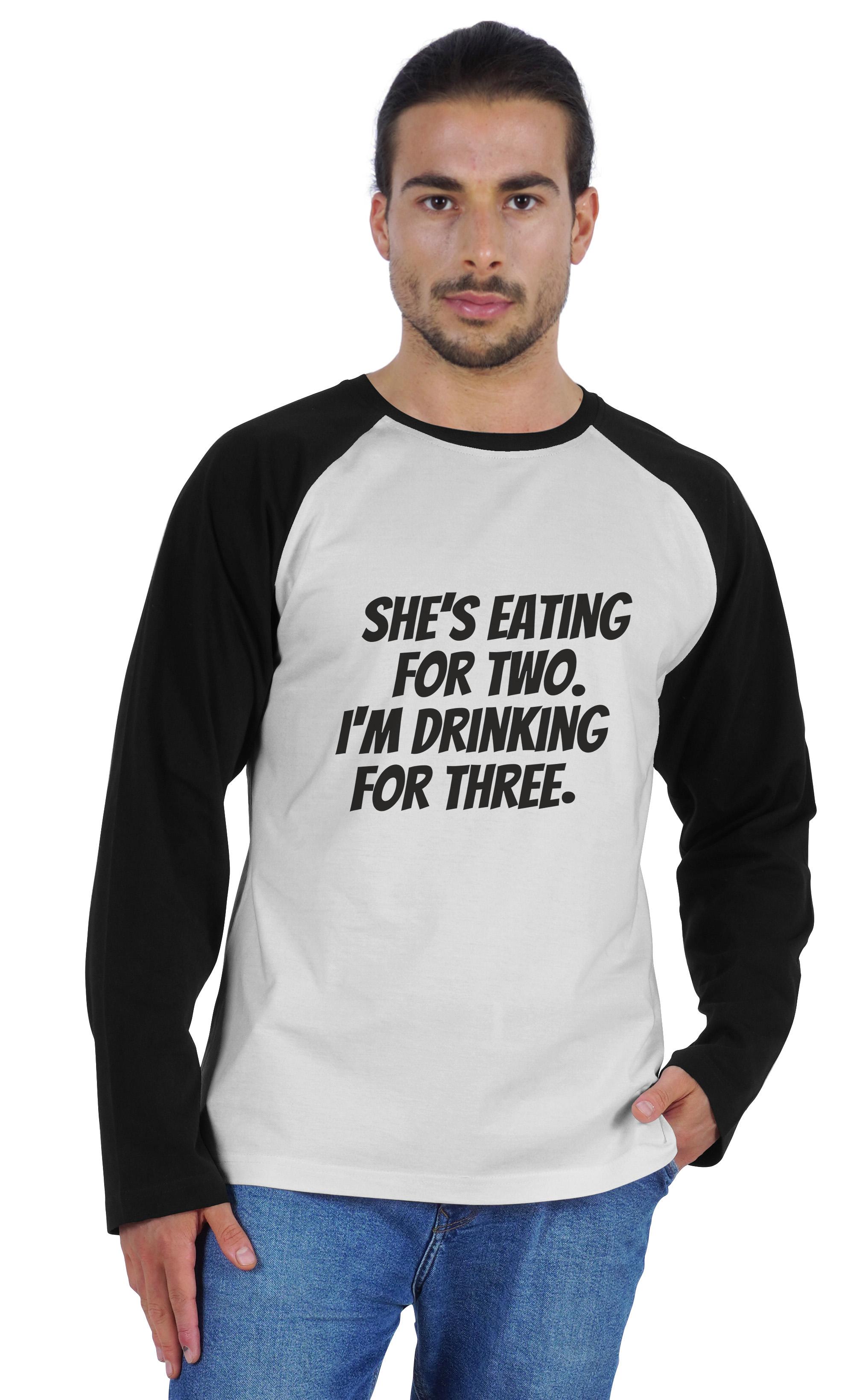 Чоловіча футболка з цитатою Inkmeso She s Eating for Two. Я п ю за трьох. Графічна футболка для вагітності XX-Large білий
Чоловіча футболка з цитатою Inkmeso She s Eating for Two. Я п ю за трьох. Графічна футболка для вагітності XX-Large білий