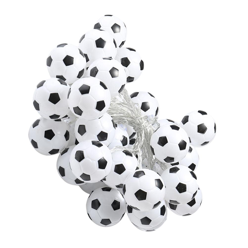 Football String Lights Fairy LED Lamp Decor Decorative Soccer Footballs Christmas 300X5X5CM
Football String Lights Fairy LED Lamp Decor Decorative Soccer Footballs Christmas 300X5X5CM