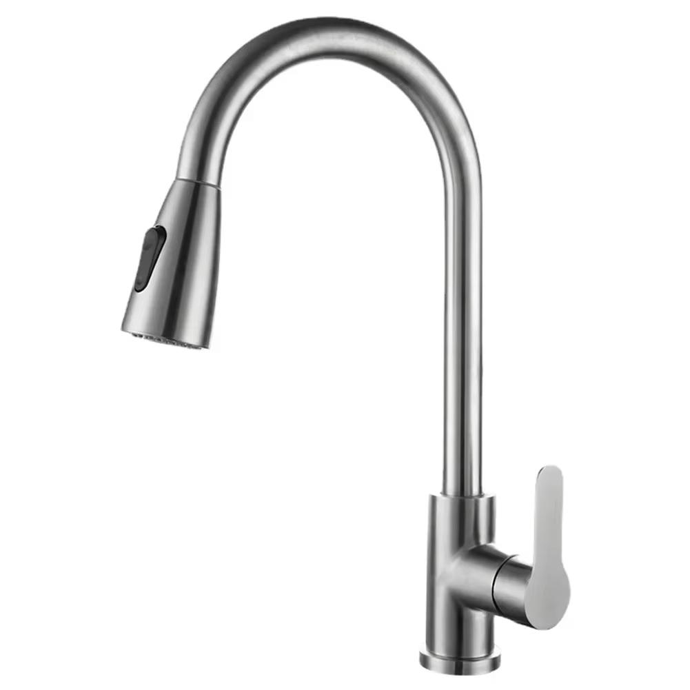 Kitchen Faucets Black Single Handle Pull Out Kitchen Tap Single Hole Handle Swivel 360 Degree Water Mixer Tap Sprayer Mixer Tap
Kitchen Faucets Black Single Handle Pull Out Kitchen Tap Single Hole Handle Swivel 360 Degree Water Mixer Tap Sprayer Mixer Tap