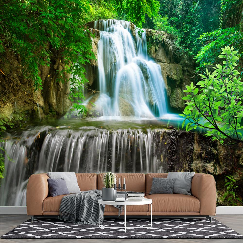 3d Mountain Waterfall Wallpaper Spring Small Waterfall Wall Mural Natural Landscape Wallpaper Home Decor 200 cm(W) x 140 cm(H)
3d Mountain Waterfall Wallpaper Spring Small Waterfall Wall Mural Natural Landscape Wallpaper Home Decor 200 cm(W) x 140 cm(H)