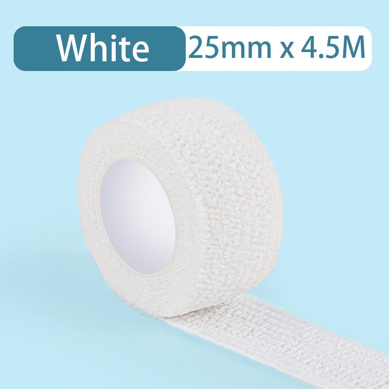 Width 25mm(2.5CM) Elastic Bandage Self-Adhesive Wrapping Tape Machine Instrument Anti Slip Heat-Insulating Sweat Absorbing Tape 1 Roll білий
Width 25mm(2.5CM) Elastic Bandage Self-Adhesive Wrapping Tape Machine Instrument Anti Slip Heat-Insulating Sweat Absorbing Tape 1 Roll білий