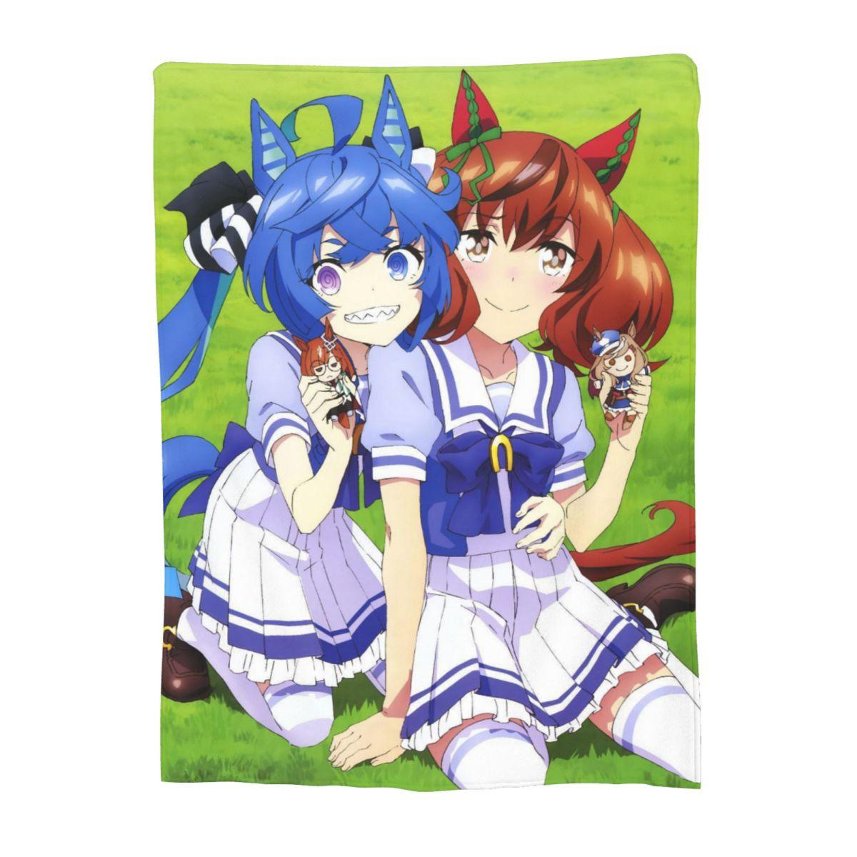 Anime Uma Musume Pretty Derby Blanket Flannel Spring Autumn Multifunction Lightweight Throw Blankets for Bedding Office Quilt 75x90cm
Anime Uma Musume Pretty Derby Blanket Flannel Spring Autumn Multifunction Lightweight Throw Blankets for Bedding Office Quilt 75x90cm