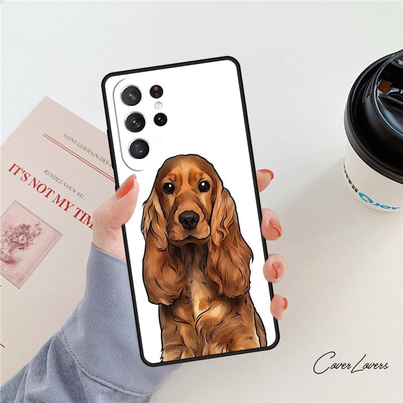 Cartoon Cocker Spaniel phone case For Samsung Galaxy S24 S25 S23 S22 Ultra Note 10 20 Plus S20 S21 FE Cover For Note10 Pro(Plus)
Cartoon Cocker Spaniel phone case For Samsung Galaxy S24 S25 S23 S22 Ultra Note 10 20 Plus S20 S21 FE Cover For Note10 Pro(Plus)