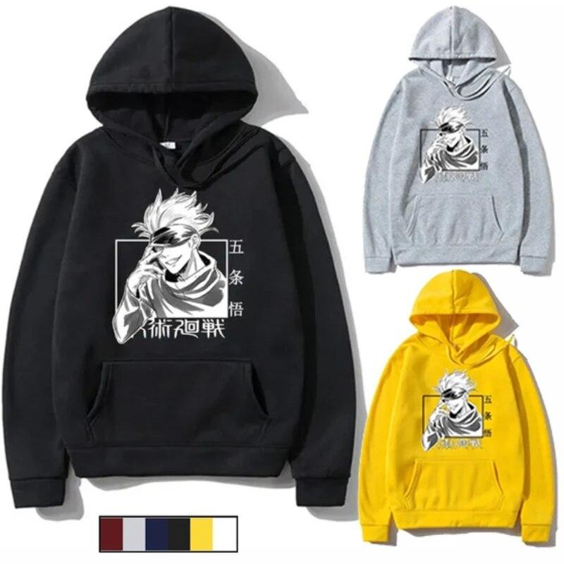 Hot Sale Japanese Anime Hoodies Jujutsu Kaisen Satoru Gojo Graphic Hoodies Anime Sweatshirts Pullover Tracksuit Unisex
Hot Sale Japanese Anime Hoodies Jujutsu Kaisen Satoru Gojo Graphic Hoodies Anime Sweatshirts Pullover Tracksuit Unisex