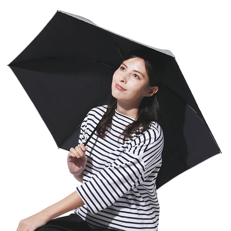 Okamoto Harajuku store parasol uv cut 100 shading folding lightweight Umbrella for both sun and rain Completely blacked out Fabric shading rate 100%
Okamoto Harajuku store parasol uv cut 100 shading folding lightweight Umbrella for both sun and rain Completely blacked out Fabric shading rate 100%