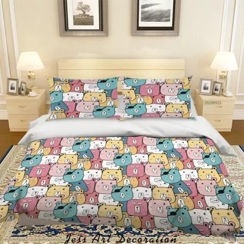Toy Bear Soft Duvet Cover Beding Set Decoration Gift Suitable for Children Young Boys Young Girls plus Adult Peoples Soft Comfortable plus Breathable 135*200cm Eu-Single
Toy Bear Soft Duvet Cover Beding Set Decoration Gift Suitable for Children Young Boys Young Girls plus Adult Peoples Soft Comfortable plus Breathable 135*200cm Eu-Single